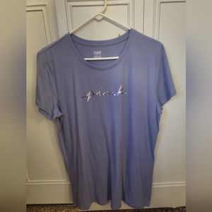 Victoria Secrete  Pink (2) Tshirts XL